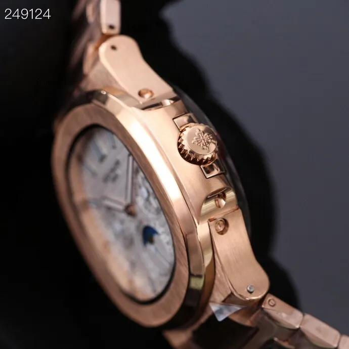 【High-end replica】💰1440! Patek Philippe 🔥🔥 Type: Fine men's watch (1:1 replica, the latest and exclusive first release) Multifunctional Strap: 316L stainless steel strap Movement: Fully automatic Citizen 8215 mechanical movement Mirror: Mineral-strengthened glass Elegant taste Vast and majestic Ingenuity A treasure for the wrist Size: 42mm in diameter and 12mm thick Hot on the market! Welcome to reprint!